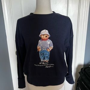 *Ralph Lauren* polo bear crewneck